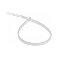Стяжка 80мм/3.0мм, white, 100 шт APRO (CT-W380)