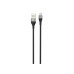 Дата кабель USB 2.0 AM to Micro 5P 1.0m 2.1A double-side black XO (NB188-M-1-BK)