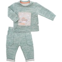 Набір дитячого одягу Tongs з левами (4475-68B-green)