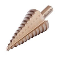 Свердло Alloid Pro, ступеневе, по металу, кобальтове, Р6М5К5, 6–38мм (SD-0638)