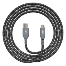 Дата кабель USB 2.0 AM to USB-C 1.0m Magnetic 3A black Armorstandart (ARM75514)