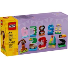 Конструктор LEGO Iconic Цифри на день народження (40807)