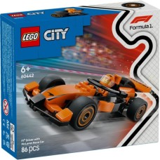 Конструктор LEGO City Пілот F1 з автомобілем для перегонів команди McLaren (60442)