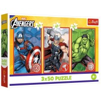 Пазл Trefl The Avengers Ваш герой 3x50 (5900511348910)