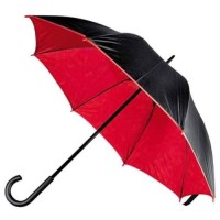 Парасоля Macma Механічна Чорна/червона (4519705)