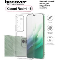 Чохол до мобільного телефона BeCover Silicone Xiaomi Redmi 15 Transparent (713783)