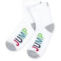 Шкарпетки Bross "Jump" з сірими вставками (11614-7-9B-gray)