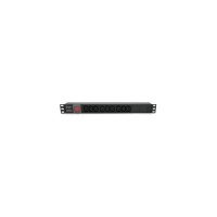 Силовий блок 19" 9 розеток С13, без кабеля, вимикач, метал. корпус Voltronic (PPX9PDUGR)
