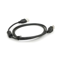 Дата кабель USB 2.0 AM/AF 1.0m ferrite black Voltronic (YT-AM/AF-1.0B)