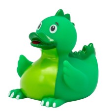 Іграшка для ванної LiLaLu Качка Зелений динозавр (L1315)