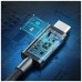 Дата кабель USB-C to USB-C 0.8m Thunderbolt4 40Gbps Power Delivery 100W 8K60Hz Choetech (A3010-BK)