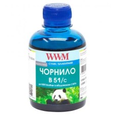 Чорнило WWM Brother DCP-T300/T500W/T700W 200г Cyan Water-soluble (B51/C)