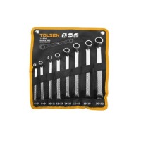 Ключ Tolsen накидний 8 шт 6-22 мм в чохлі Профі (15895)