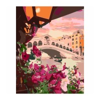 Картина по номерам Rosa Star Романтична Венеція 35 х 45 см (4823098517825)