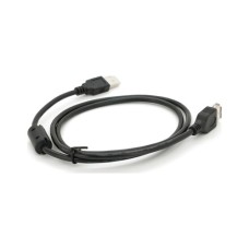 Дата кабель USB 2.0 AM/AF 1.0m ferrite black Voltronic (YT-AM/AF-1.0B)