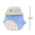М'яка іграшка Squishmallows Синій кит Самір у панамі 19 см (SQCR06593)