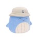 М'яка іграшка Squishmallows Синій кит Самір у панамі 19 см (SQCR06593)