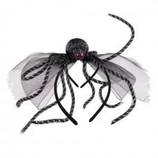 Дитячий обруч для волосся YES! Fun Хелловін Королева павуків (974512)