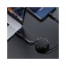 Дата кабель USB-C to USB-C 0.8m 60W dual retraction C13-03 Black Acefast (6974316280132)