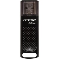 USB флеш накопичувач Kingston 32GB DataTraveler Elite G2 Metal Black USB 3.1 (DTEG2/32GB)