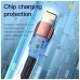 Дата кабель USB 2.0 AM to Lightning 2.0m 2.4A black Essager (EXCL-XCA01)