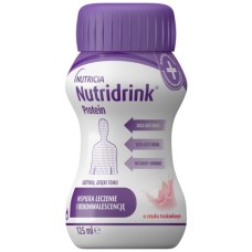 Дитяча суміш Nutricia Nutridrink Protein Strawberry 4 шт х 125 мл (8716900565380)