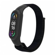 Ремінець до фітнес браслета Armorstandart нейлоновий для Xiaomi Mi Band 7/6/5/4 Black (ARM67839)