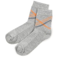 Шкарпетки дитячі BNM зі смужками (M0C0101-1084-9B-gray)
