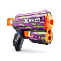Іграшкова зброя Zuru X-Shot Швидкострільний бластер Skins Flux Crucifer (8 патронів) (36516J)