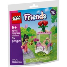 Конструктор LEGO Friends Квітковий кіоск із трояндами (30721)