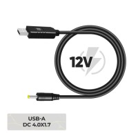 Кабель живлення USB to DC 4.0x1.7 12V 0.8m Armorstandart (ARM79301)