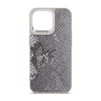 Чохол до мобільного телефона Harder Snake Pattern Apple iPhone 14 Pro Max Grey Silver (ARM76816)