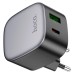 Зарядний пристрій HOCO CS32A Rise 1xUSB-C PD20W + 1xUSB QC3.0 Black (6942007617451)