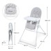 Стілець для годування Kinderkraft Binci Light Grey (5902533928019)