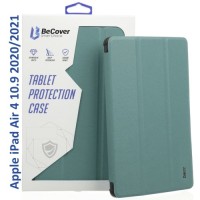 Чохол до планшета BeCover Tri Fold Hard Apple iPad Air 4 10.9 2020/2021 Dark Green (709659) (709659)