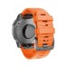 Ремінець до смарт-годинника Armorstandart Silicone 26mm для Garmin Fenix 5x/6x Orange (ARM60802)