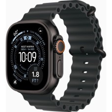 Смарт-годинник Apple Watch Ultra 3 GPS + Cellular 49mm Black Titanium Case with Black Ocean Band (MF0J4QP/A)