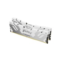 Модуль пам'яті для комп'ютера DDR5 32GB (2x16GB) 8000 MHz Renegade White Kingston Fury (ex.HyperX) (KF580C38RWK2-32)