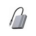 Концентратор Cablexpert USB-C 3-in-1 1xHDMI + 1xUSB 3.2 + 1xUSB-C PD 90W 10Gbps 4K60Hz (A-CM-COMBO3-05)