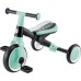 Дитячий велосипед Globber Learning Trike 2 в 1, м''ятний (735-206)