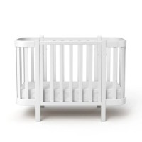 Ліжечко Angelo Magic біле (дерево) 120х60 (12002)