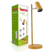 Настільна лампа Eurolamp LED-TLD-8W(wooden)