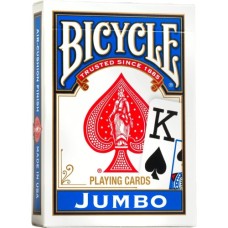 Гральні карти Bicycle Rider Back International Jumbo Index (blue) (JIB001)