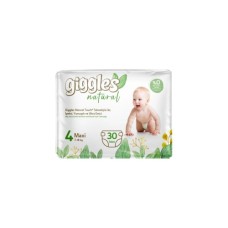 Підгузок Giggles Natural 4 Maxi 7-18 кг 30 шт (8680131206407)