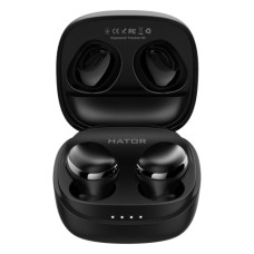 Навушники Hator Hyреrpunk Truedots SyncHUB Black (HTA411)