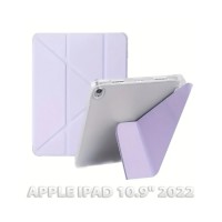 Чохол до планшета BeCover Ultra Slim Origami Transparent Apple iPad 10.9" 2022/24/11" 2025 Purple (712941)