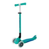 Самокат Globber серії Elite Lights смарагдово-зелений Колеса з підсвічуванням (439-607-3)