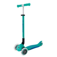Самокат Globber серії Elite Lights смарагдово-зелений Колеса з підсвічуванням (439-607-3)