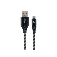 Дата кабель USB 2.0 AM to USB-C 1.0m Cablexpert (CC-USB2B-AMCM-1M-BW)