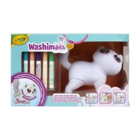 Набір для творчості Crayola Washimals Котик- велетень, з фломастерами 5 шт (74-7518)